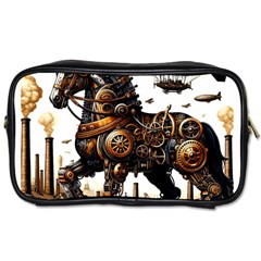 Steampunk Horse Punch 1 Toiletries Bag (one Side) by CKArtCreations