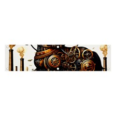 Steampunk Horse Punch 1 Banner And Sign 4  X 1  by CKArtCreations