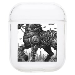 Steampunk Horse  Soft Tpu Airpods 1/2 Case by CKArtCreations