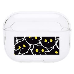 Cat Pattern Pet Drawing Eyes Hard Pc Airpods Pro Case