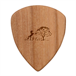 20240506 111024 0000 Wood Guitar Pick (Set of 10) Front
