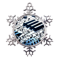 B6313536-100c-4899-8d14-ee9bb1cc53bc Metal Large Snowflake Ornament by RiverRootsReggae