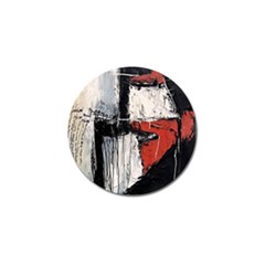 Abstract  Golf Ball Marker