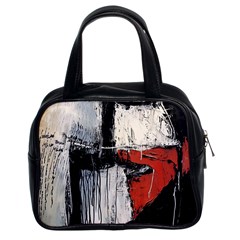 Abstract  Classic Handbag (two Sides) by Sobalvarro
