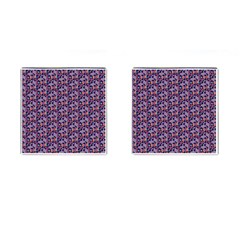 Trippy Cool Pattern Cufflinks (square)