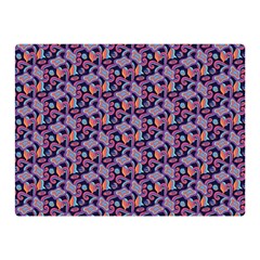 Trippy Cool Pattern Two Sides Premium Plush Fleece Blanket (mini)