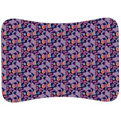 Trippy Cool Pattern Velour Seat Head Rest Cushion