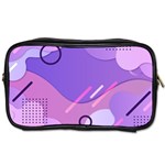 Colorful Labstract Wallpaper Theme Toiletries Bag (Two Sides) Front