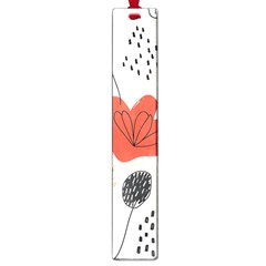 Floral Leaf Large Book Marks by Ndabl3x