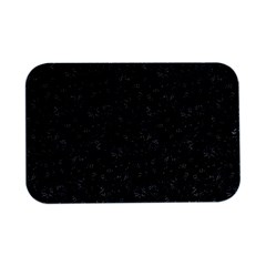 Midnight Blossom Elegance Black Backgrond Open Lid Metal Box (silver)   by dflcprintsclothing