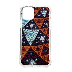 Fractal Triangle Geometric Abstract Pattern Iphone 11 Pro 5 8 Inch Tpu Uv Print Case by Cemarart