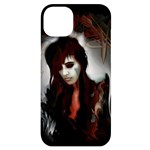 Melancholy Autumn iPhone 14 Plus Black UV Print Case Front