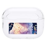 Cute Puppy With Flowers Hard PC AirPods Pro Case Front