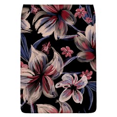 Flowers Floral Pattern Design Removable Flap Cover (l)