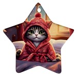 Cat 2 Ornament (Star)