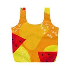 Watermelon Flower Full Print Recycle Bag (m)