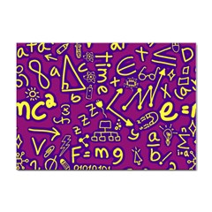 Background Doodles Math Sticker A4 (100 Pack)