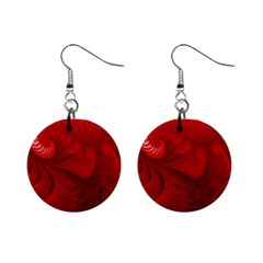 Lachs Kl Rotweissschwarz Kl Mini Button Earrings