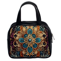 Muster 7 600dpi 12000 Matt Pattern 1 Classic Handbag (two Sides) by 2607694c