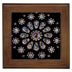 Photo Chartres Notre Dame Framed Tile