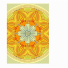 Sunshine Sunny Sun Abstract Yellow Large Garden Flag (two Sides) by Ravend