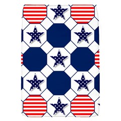 Patriotic Symbolic Red White Blue Removable Flap Cover (s)