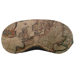 Old Vintage Classic Map Of Europe Sleep Mask