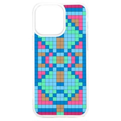 Checkerboard Square Abstract Iphone 15 Plus Tpu Uv Print Case