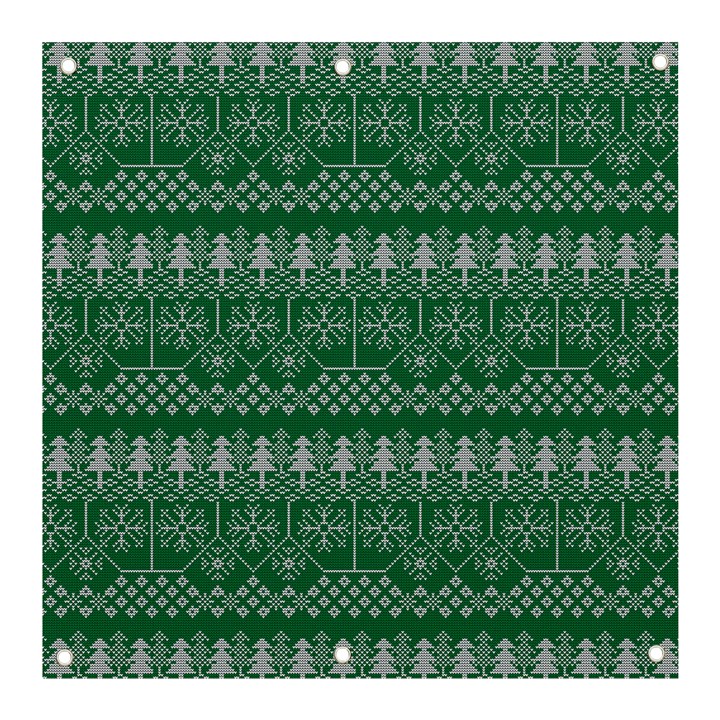 Christmas Knit Digital Banner and Sign 3  x 3 