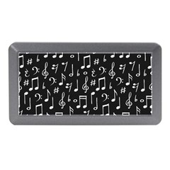 Chalk Music Notes Signs Seamless Pattern Memory Card Reader (mini)