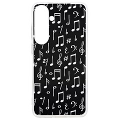 Chalk Music Notes Signs Seamless Pattern Samsung Galaxy S24 Ultra 6 9 Inch Tpu Uv Case