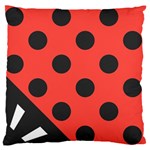 Abstract-bug-cubism-flat-insect Standard Premium Plush Fleece Cushion Case (One Side) Front
