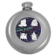 Experience Feeling Clothing Self Round Hip Flask (5 Oz)