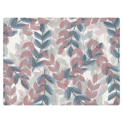 Leaves Pattern Background Nature Two Sides Premium Plush Fleece Blanket (baby Size) by Loisa77