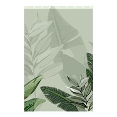 Banana Leaf Plant Pattern Shower Curtain 48  X 72  (small) 