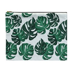 Illustrations Monstera Leafes Cosmetic Bag (xl)