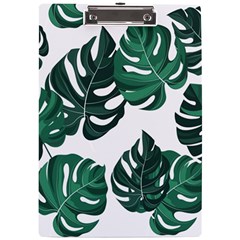 Illustrations Monstera Leafes A4 Acrylic Clipboard