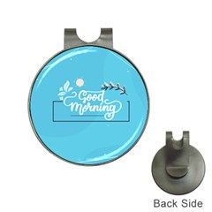 Background Good Morning Hat Clips With Golf Markers