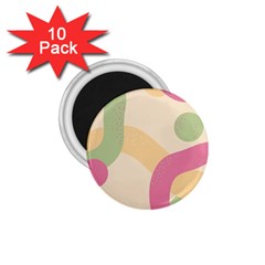 Line Pattern Dot 1 75  Magnets (10 Pack) 