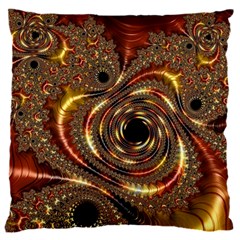 Geometric Art Fractal Abstract Art 16  Baby Flannel Cushion Case (two Sides) by Ndabl3x