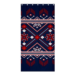 Ukrainian Folk Seamless Pattern Ornament Art Shower Curtain 36  X 72  (stall) 