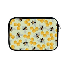 Bees Pattern Honey Bee Bug Honeycomb Honey Beehive Apple Ipad Mini Zipper Cases by Bedest