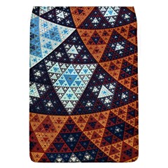 Fractal Triangle Geometric Abstract Pattern Removable Flap Cover (l)