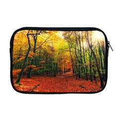 Forest Woods Autumn Nature Apple Macbook Pro 17  Zipper Case