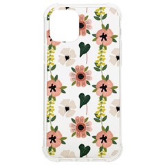 Flower White Pattern Floral Iphone 12/12 Pro Tpu Uv Print Case