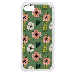 Flower Green Pink Pattern Floral Iphone Se by anzea