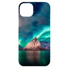 Amazing Aurora Borealis Colors Iphone 14 Plus Black Uv Print Case