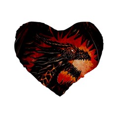 Dragon Standard 16  Premium Heart Shape Cushions