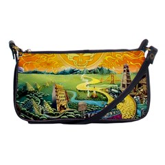 Grateful Dead Golden Road Shoulder Clutch Bag