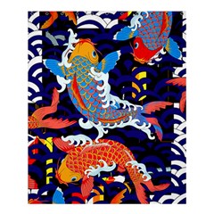 Koi Fish Traditional Japanese Art Shower Curtain 60  X 72  (medium)  by Perong